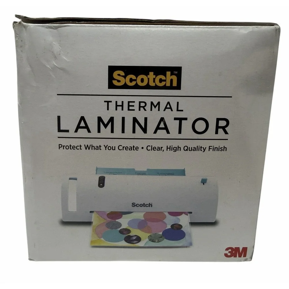 Scotch Craft Thermal‎ Laminator Plus 2 Letter Size Pouches